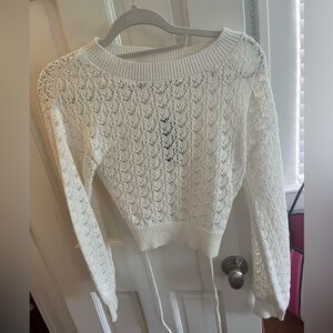Lulus White Sweater